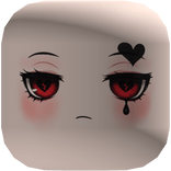 Cute Anime Emo Heart Face Eyes