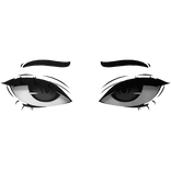 Cute Anime Girl Eyes Eyelashes