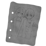 cute anime sketch (mouth)