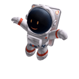Cute Astronaut Shoulder Buddy