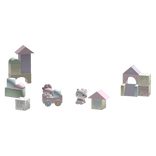 ୨୧ : cute baby pastel rainbow building blocks