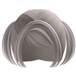 ♡ cute baby pigtails ash brown & pink