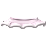 cute baby pink ruffled mini skirt