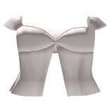 Cute baby pink y2k doll shirt w lace