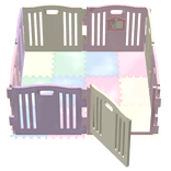 ୨୧ : cute baby rainbow pastel playpen