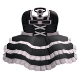 Cute Ballerina Dress In Black And Pink