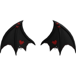 Cute Bat Wings – Red