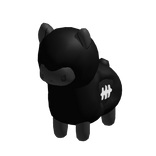 cute black alphaca pet