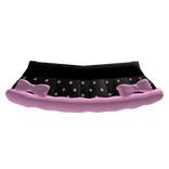 Cute black and pink polka dot skirt