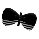Cute black & white bow♱