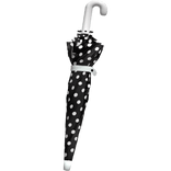 ♡ cute black & white polka dot waist umbrella 