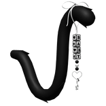 Cute Black Baby Kitty Tail