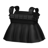 cute black babydoll dress