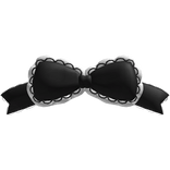 ꒰ cute black bow ♡꒱