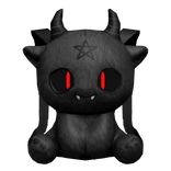 Cute Black Demon Backpack w/ Following Eyes [3.0]