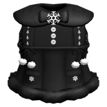 ୭ cute black fluffy christmas cozy winter dress