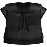 Cute Black Kitty Sailor Jacket Dress 