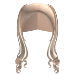 cute black long pigtails