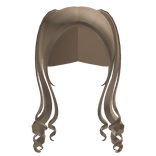 cute black long pigtails