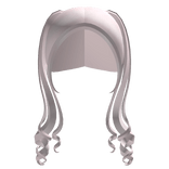 cute black long pigtails