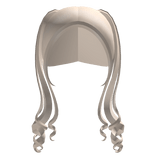 cute black long pigtails