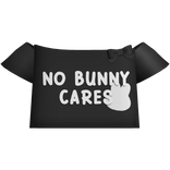 ♡ cute black no bunny cares shirt 