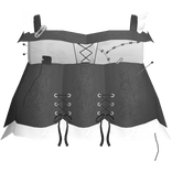 Cute Black Patchwork Bunny Dress