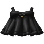 Cute Black Ruffle Dress