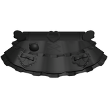 Cute Black Ruffled Angelic Kitty Skirt