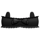 ♡ : cute black ruffled bunny top