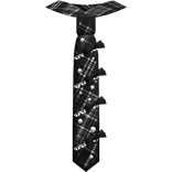 Cute Black Ruffled Lace Tie 1.0