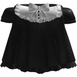 ୨ৎ cute black school dress w/ bow