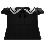 ୨ৎ cute black school dress w/ bow
