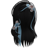 Cute Black Summer Flower Hair