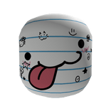 Cute Blep Paper Face