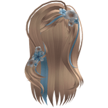 Cute Blonde Summer Flower Hair