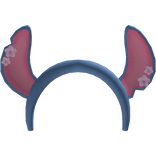 Cute Blue Animated Alien Headband