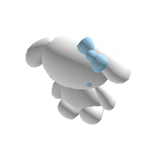 Cute Blue Bunny Plushie