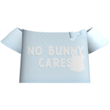 ♡ cute blue no bunny cares shirt 