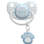 ♡ Cute Blue Paw Pacifier Preppy Kawaii 