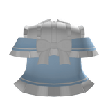 cute blue postman bow dress