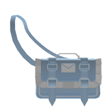 cute blue postman purse bag