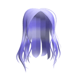 Cute Blue Preppy Hair