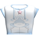 cute blue shark top