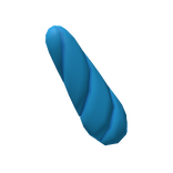 Cute Blue Unicorn Horn