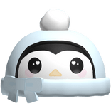 ♡ cute blue winter penguin beanie