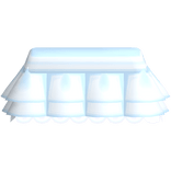 Cute Blue Winter Ruffled Skirt 3.0