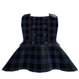 ♡ cute blueberry plaid dress