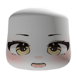 Cute Blush Anime Face – Kawaii Eyes