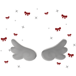 Cute Bows Aura with Wings